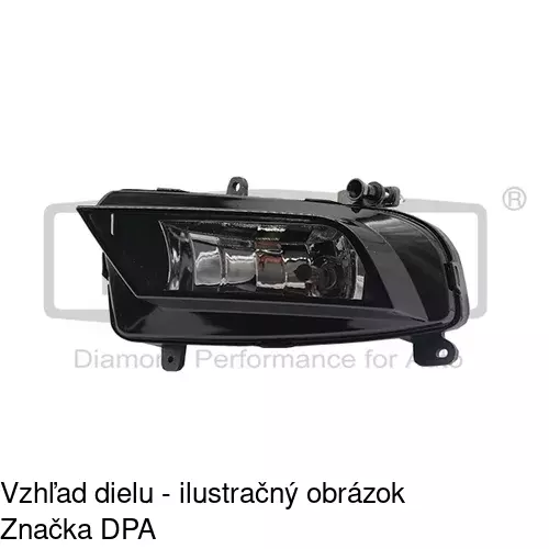 Hmlové svetlo - predné 13D1290E /POLCAR/ - obr. 2