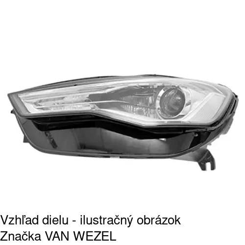 Hlavný reflektor 13E1095H /POLCAR/ - obr. 4