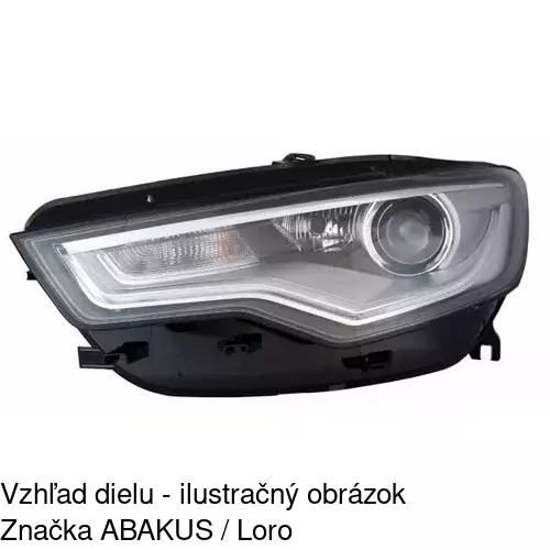 Hlavný reflektor 13E1102H /POLCAR/ - obr. 4