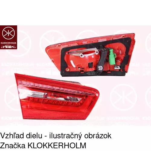Zadné svetlo POLCAR 13E1887V