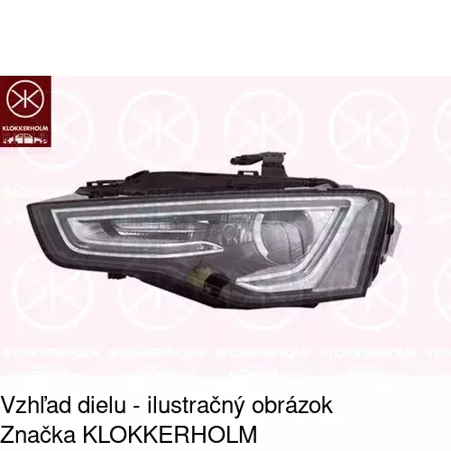Hlavný reflektor POLCAR 13S1101U