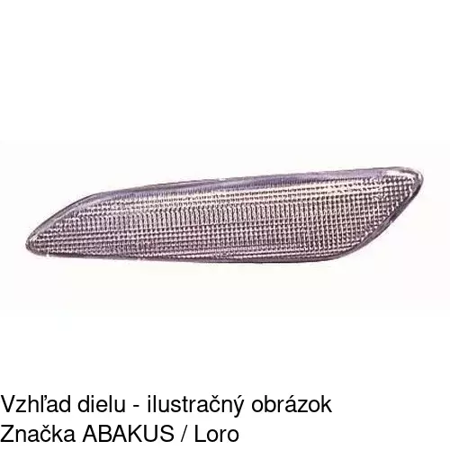 Bočná smerovka 1408205E /POLCAR/ - obr. 1