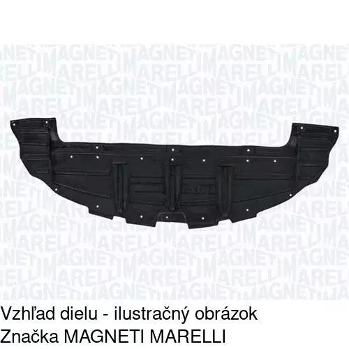 Dolný kryt nárazníka 142134-7 /POLCAR/