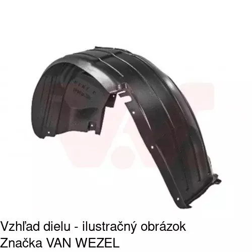 Podblatník (plast) 1421FP-1 /POLCAR/ - obr. 1