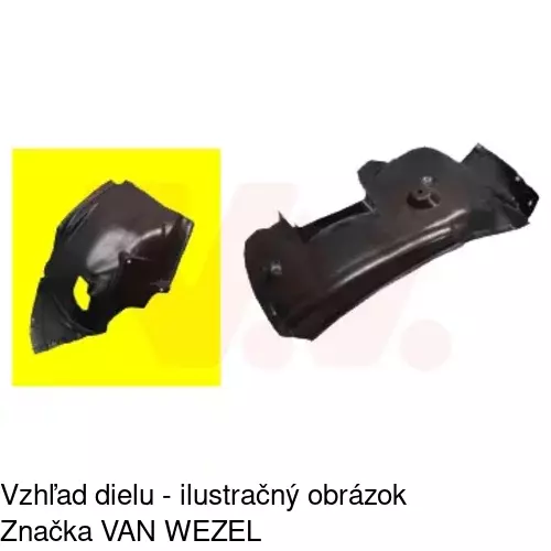 Podblatník (plast) 2001FP1T /POLCAR/ - obr. 1