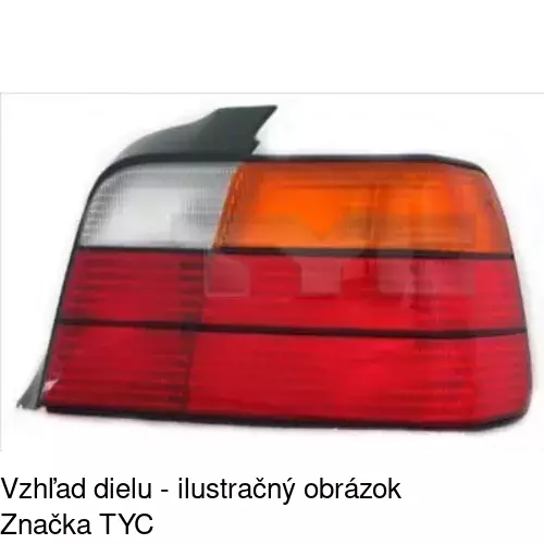Zadné svetlo POLCAR 2007880E