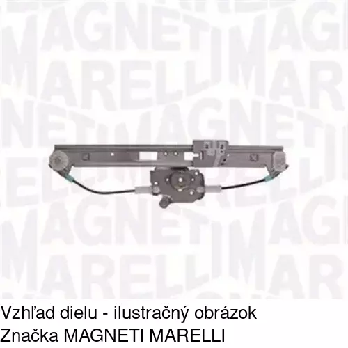 Elektrický mechanizmus okna dverí 2008PSE3 /POLCAR/ - obr. 4
