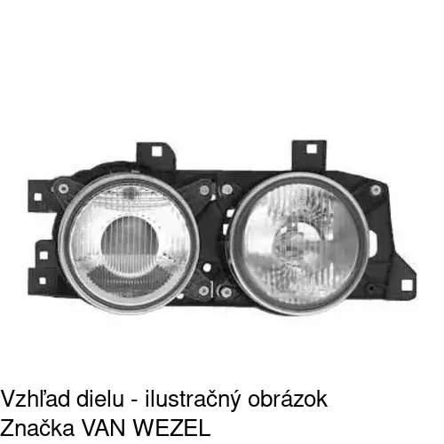 Hlavný reflektor 201509-E /POLCAR/ - obr. 5