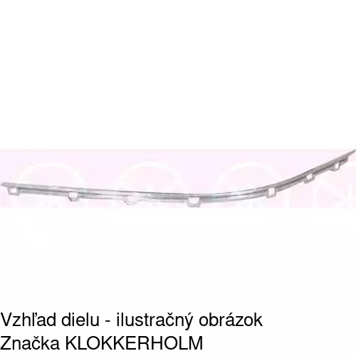 Lišta nárazníka POLCAR 20160711