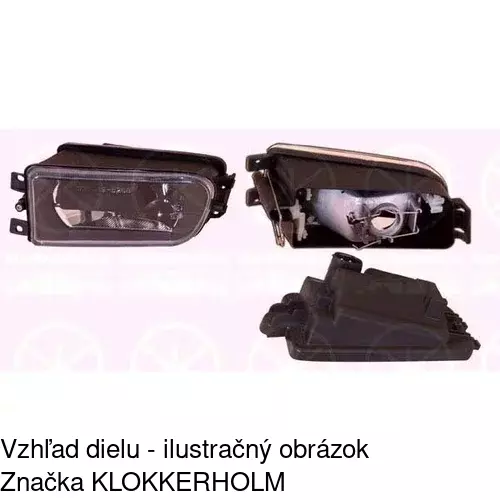 Hmlové svetlo - predné 2016291U /POLCAR/ - obr. 1