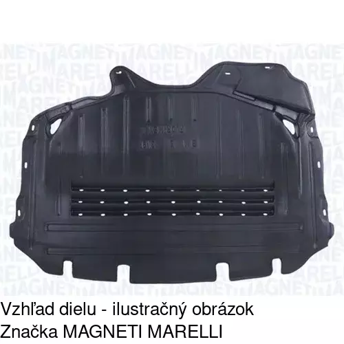 Kryt motora 2016345Q /POLCAR/