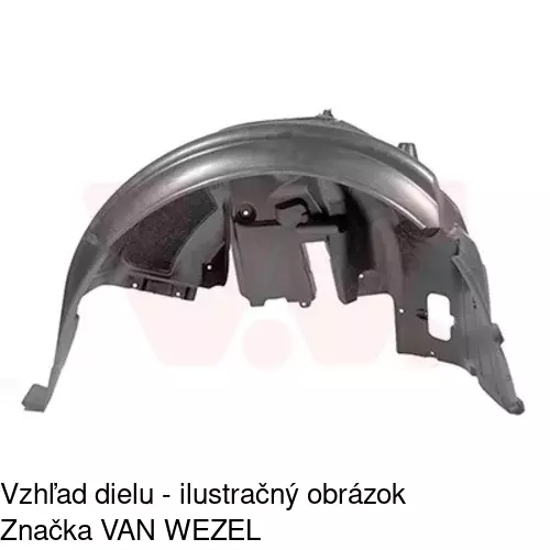 Podblatník (plast) 2017FP1T /POLCAR/ - obr. 1