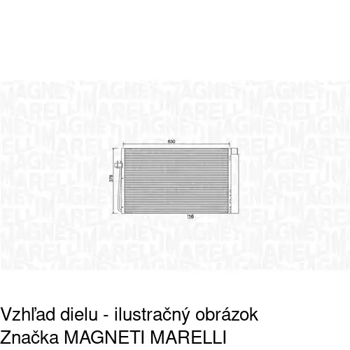 Chladiče klimatizácie 2017K8C2S /POLCAR/ - obr. 1