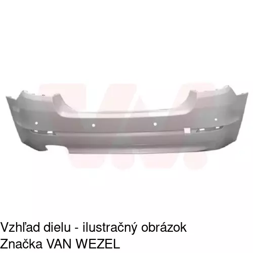 Zadný nárazník 201996 /POLCAR/ - obr. 1