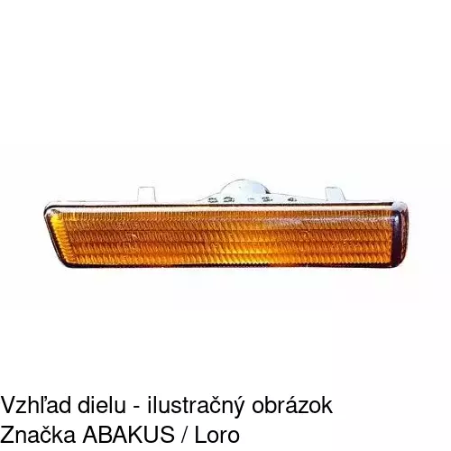 Bočná smerovka 2022206E /POLCAR/ - obr. 3