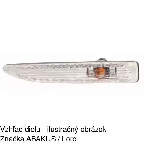 Bočná smerovka 2023206E /POLCAR/