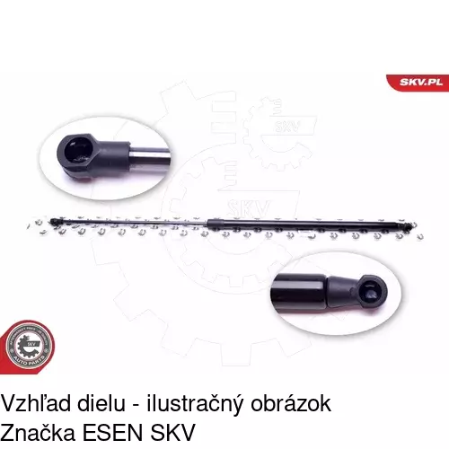 Plynová pružina 2023ASD /POLCAR/ - obr. 4