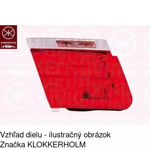 Zadné svetlo POLCAR 2025871U