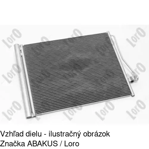 Chladiče klimatizácie 2025K82X /POLCAR/ - obr. 3