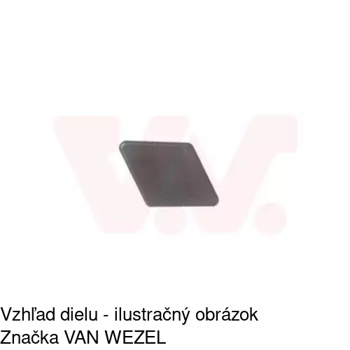Záslepka ostrekovača svetla 204007-8 /POLCAR/ - obr. 3