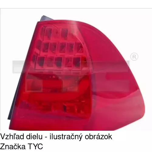 Zadné svetlo POLCAR 2042872E