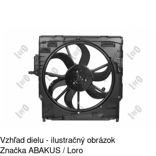 Ventilátory chladičov 205123W4 /POLCAR/ - obr. 1