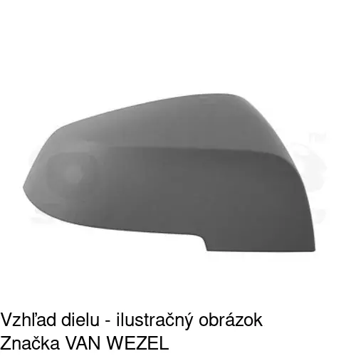 Rám vonkajšieho zrkadla 20C155PM /POLCAR/ - obr. 1