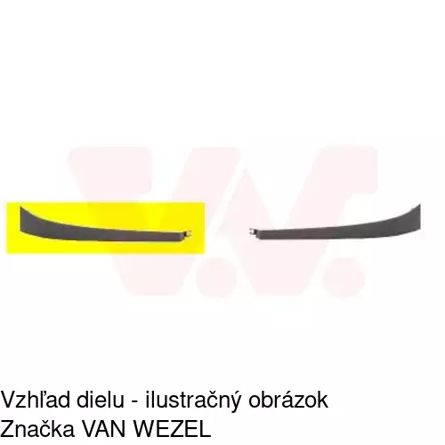 Lišta pod reflektorom 230606-2 /POLCAR/ - obr. 1