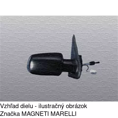 Vonkajšie zrkadlo 2324511M /POLCAR/ - obr. 2