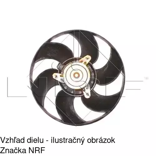Ventilátory chladičov 232623W6 /POLCAR/ - obr. 2