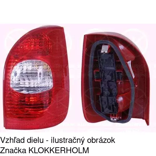 Zadné svetlo 2327882E /POLCAR/ - obr. 1