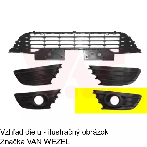 Kryt v nárazníku 2329272R /POLCAR/ - obr. 2