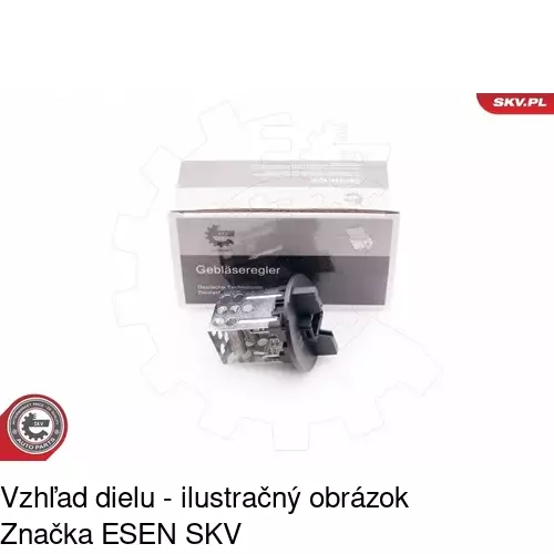 Ovládače klimatizácie 2329KST1X /POLCAR/ - obr. 2