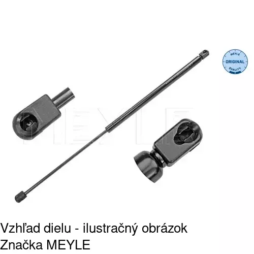 Plynová pružina 2331AB1 /POLCAR/ - obr. 1