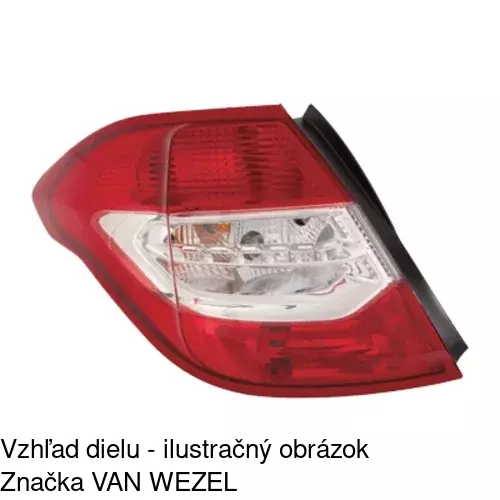 Zadné svetlo 233887-T /POLCAR/ - obr. 3