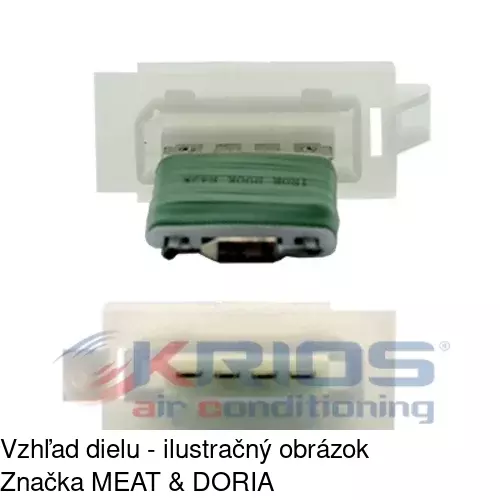 Ovládače klimatizácie 2350KST2X /POLCAR/ - obr. 1