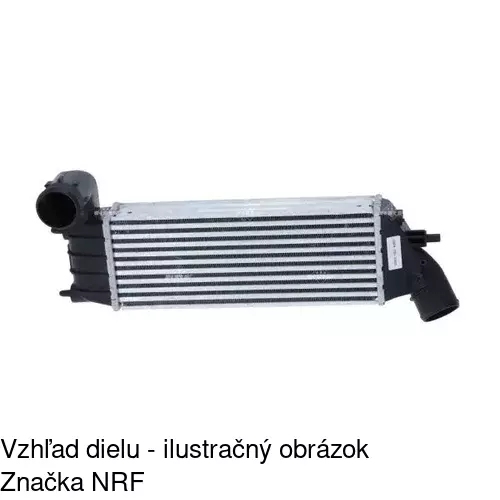 Chladiče vzduchu (Intercoolery) POLCAR 2381J81X