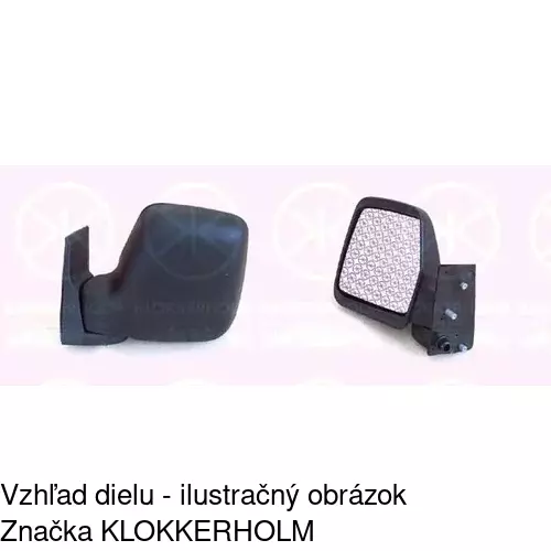 Vonkajšie zrkadlo 239551-E /POLCAR/ - obr. 1