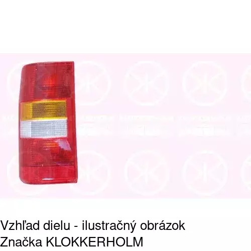 Zadné svetlo 2395870E /POLCAR/ - obr. 1