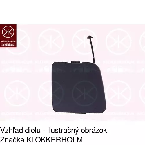 Záslepka ťažného háku POLCAR 23A107-9