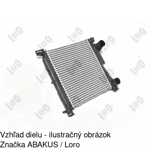 Chladiče vzduchu (Intercoolery) 2420J81X /POLCAR/ - obr. 1