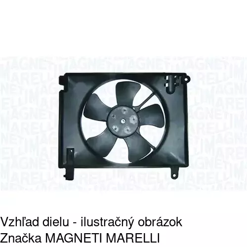 Ventilátory chladičov 250023W2 /POLCAR/ - obr. 2