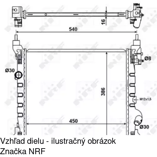 Chladiče vody 250208-1 /POLCAR/ - obr. 1