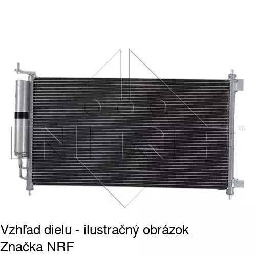 Chladiče klimatizácie 2707K81K /POLCAR/ - obr. 1