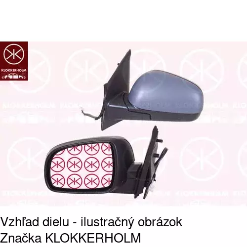 Vonkajšie zrkadlo 2711514S /POLCAR/ - obr. 2
