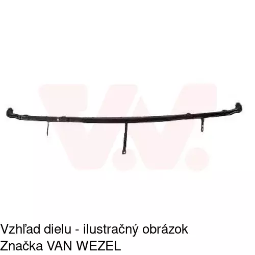 Výstuha nárazníka POLCAR 273107-3