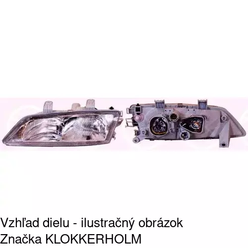 Hlavný reflektor 2732090E /POLCAR/ - obr. 3