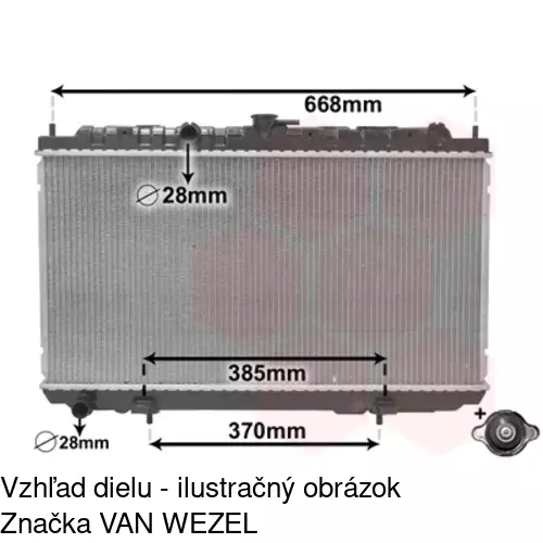 Chladiče vody 2734084K /POLCAR/ - obr. 3