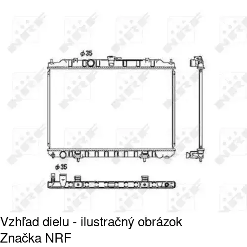Chladiče vody POLCAR 2746084K