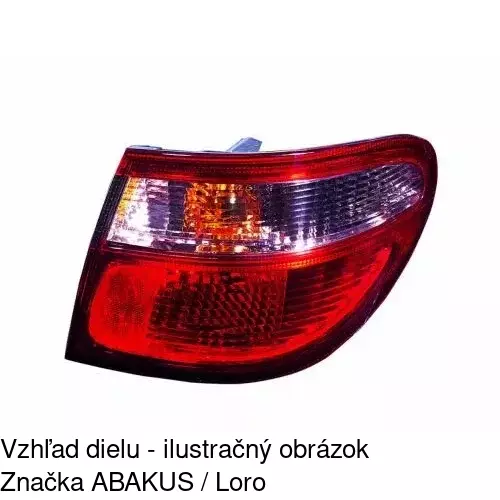 Zadné svetlo POLCAR 275588-1